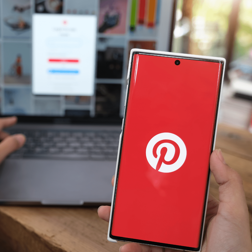 Pinterest using Mobile